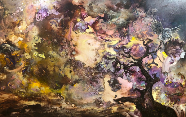 contempory painting large oil painting home decor art cool