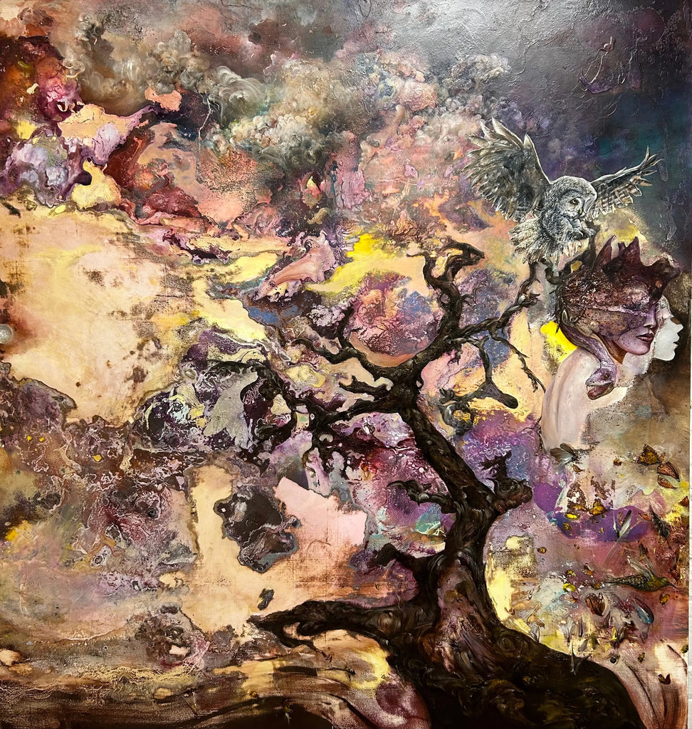 contempory painting large oil painting home decor art cool